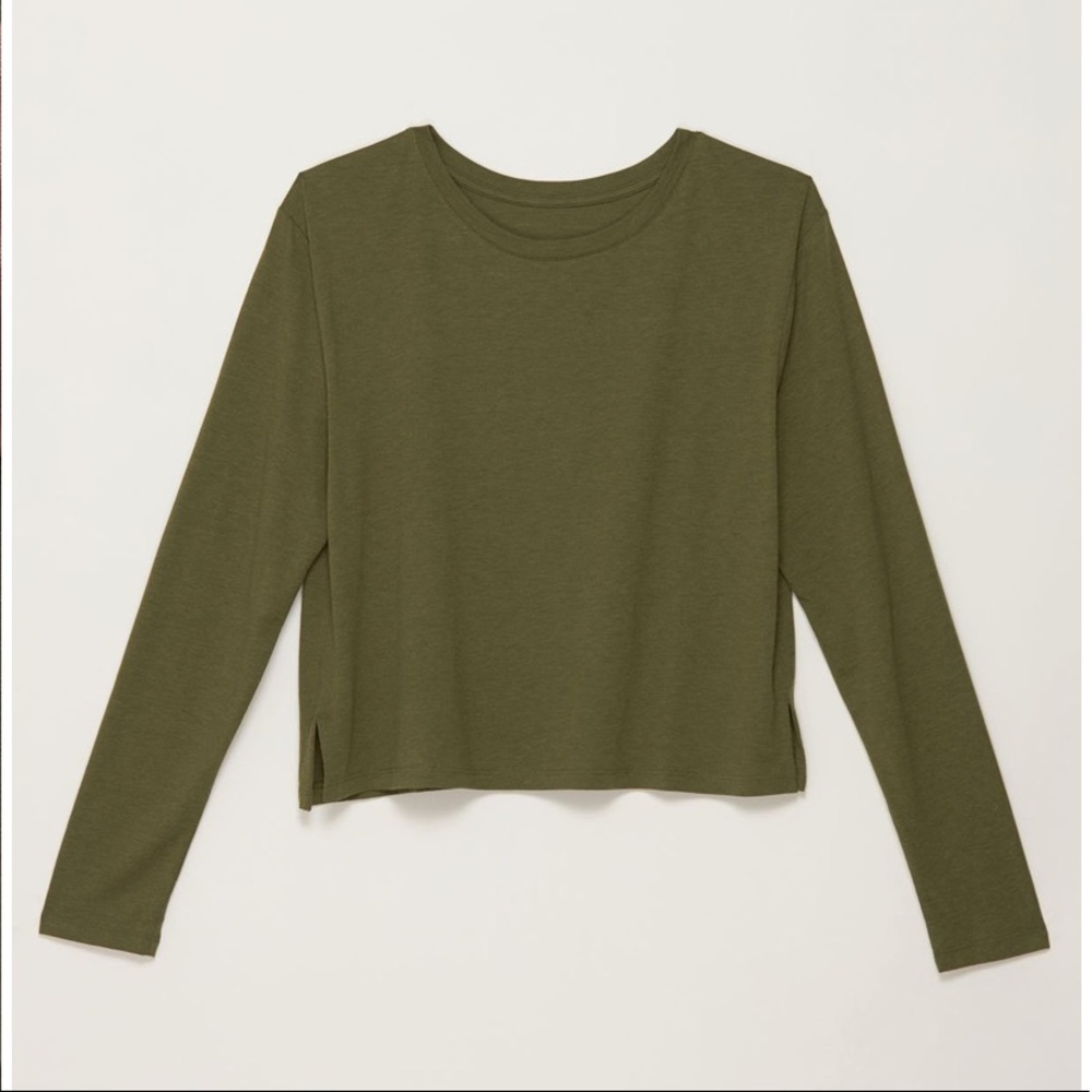 Girlfriend Collective Leila Long Sleeve Tee